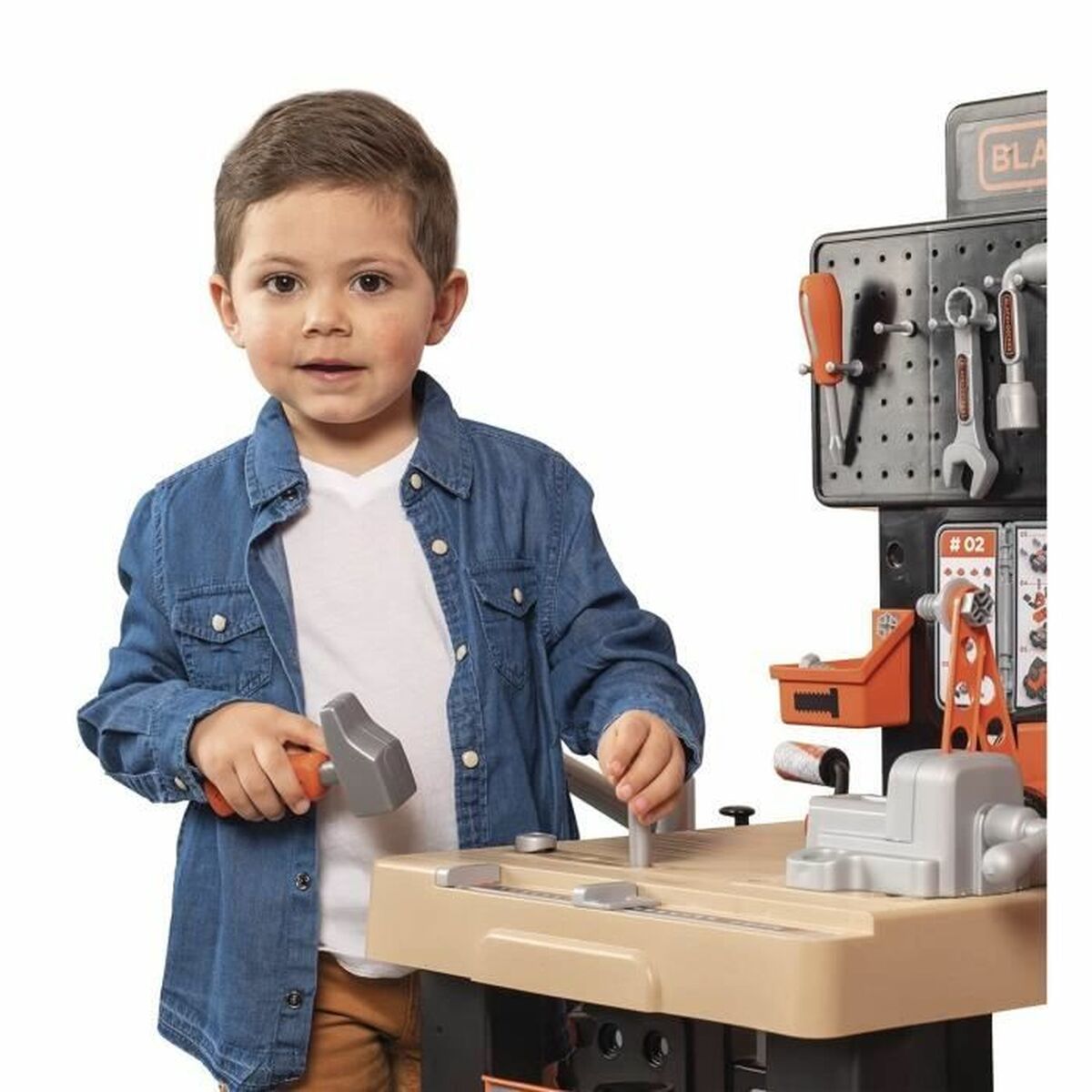 Set deunelte pentru copii Smoby Black + Decker