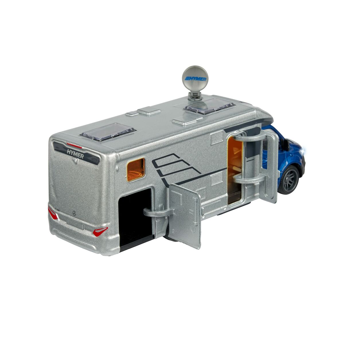 Remorcă pentru camping Majorette Camping Car Mercedes 26 x 13 x 11 cm