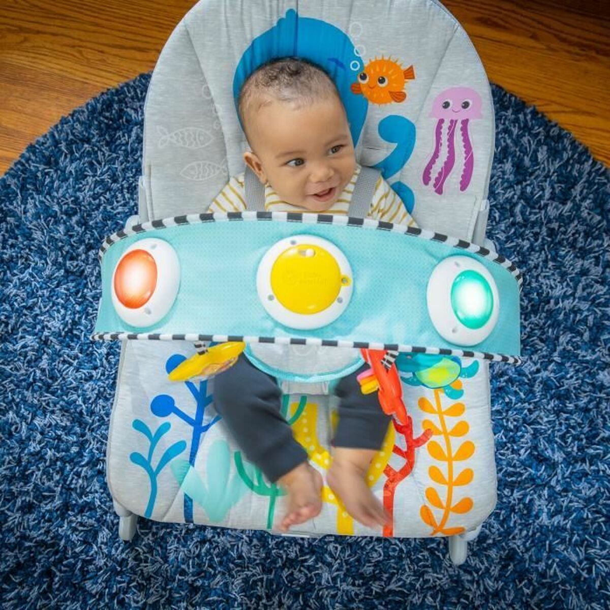 Hamac pentru Bebeluș Baby Einstein Ocean Explorers Kick to It Opus Musical