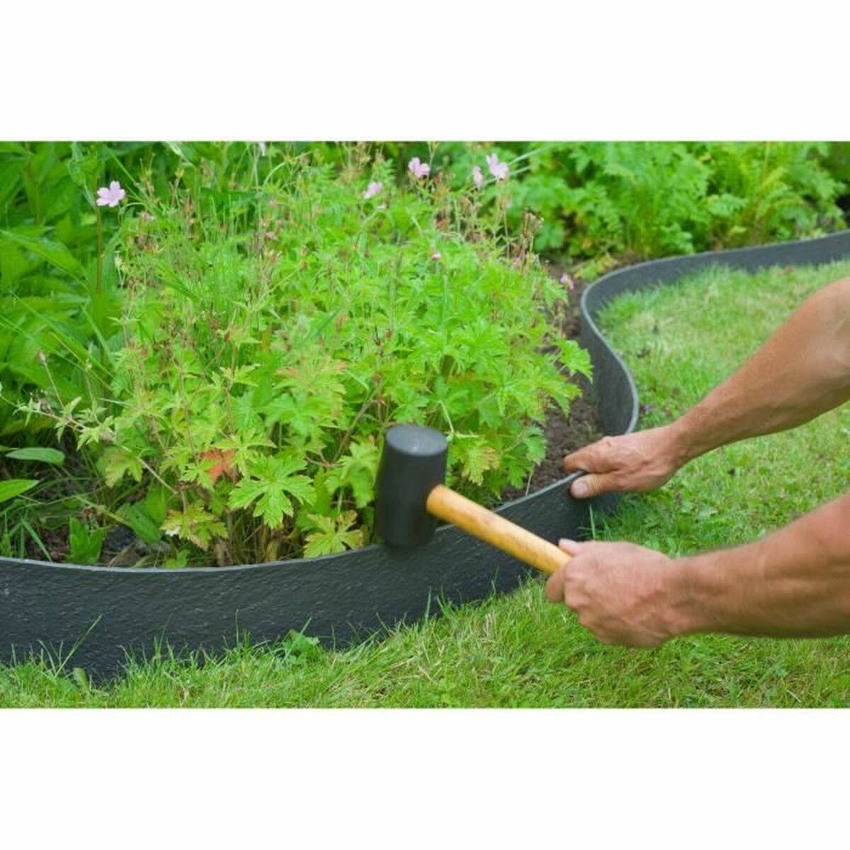 Gard pentru grădină Nature Plastic