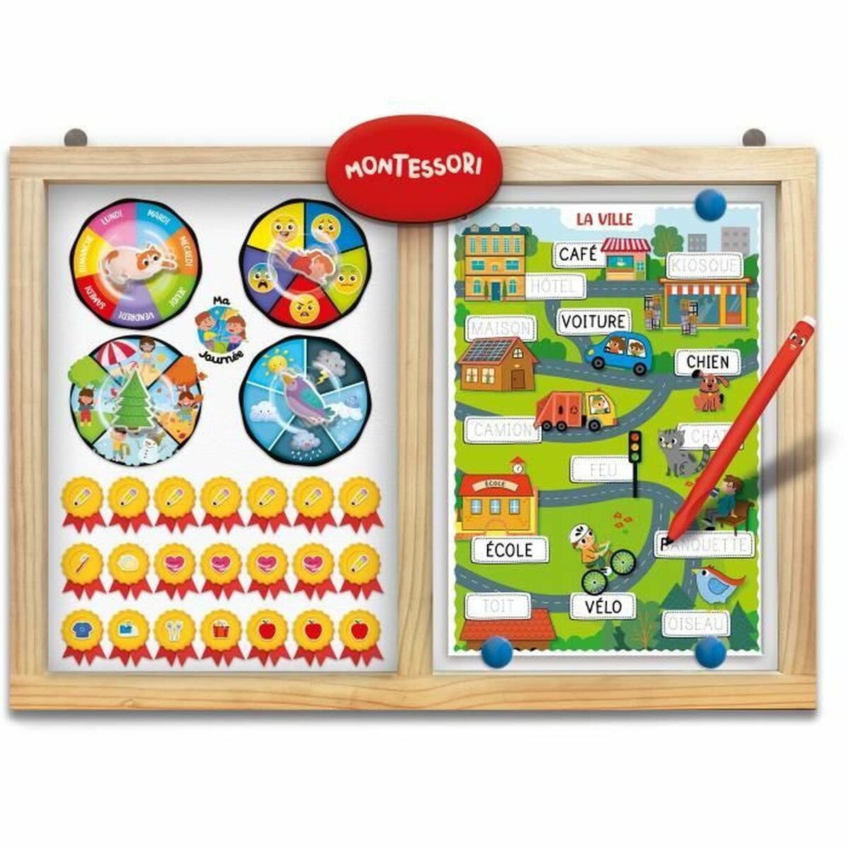 Joc Educativ Lisciani Giochi Calendrier, saisons et émotions
