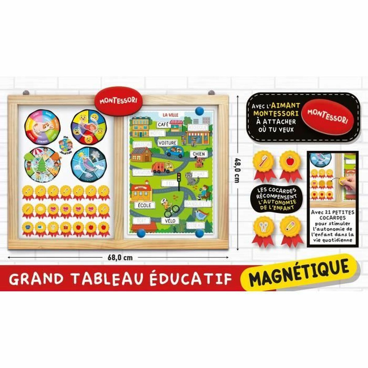 Joc Educativ Lisciani Giochi Calendrier, saisons et émotions