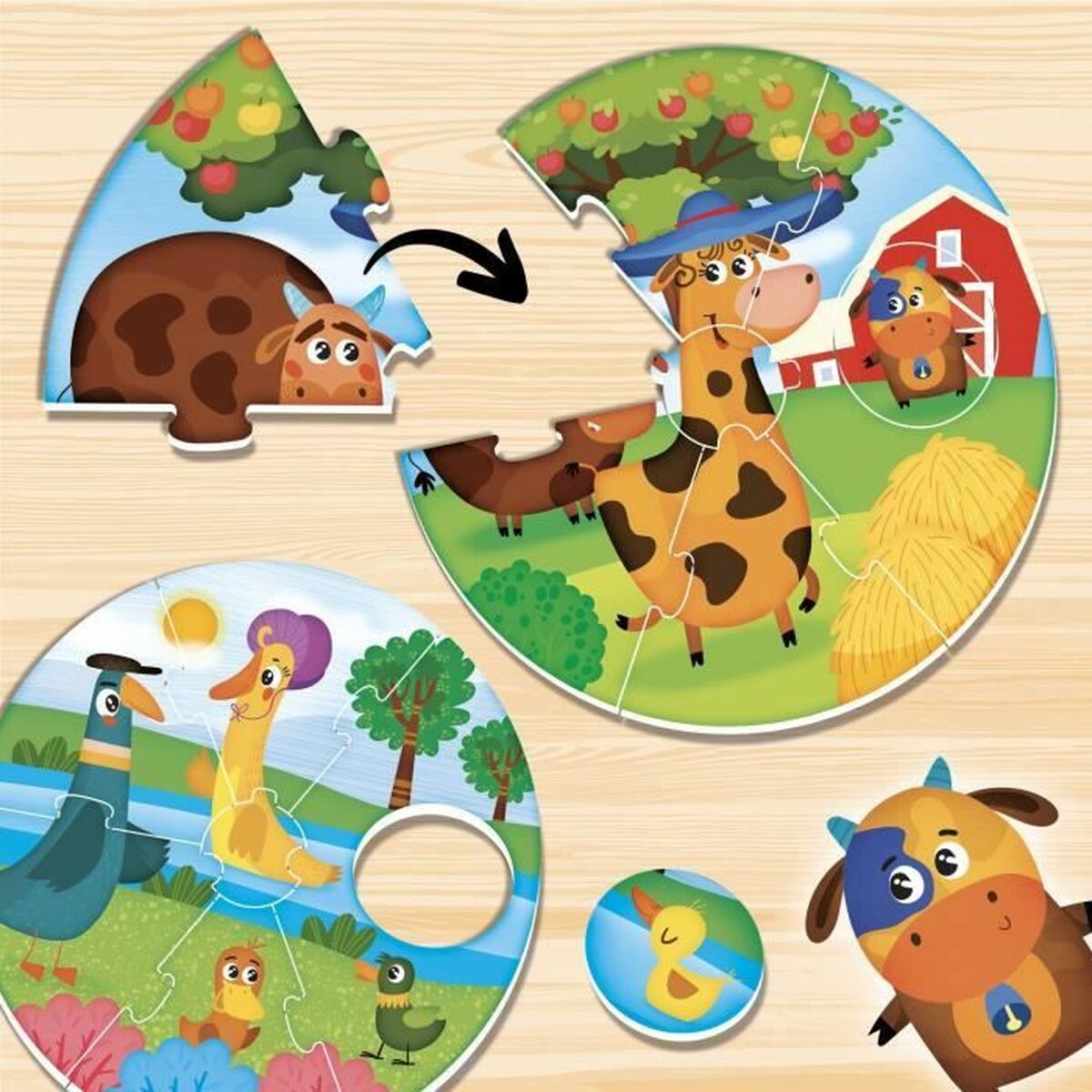 Joc Educativ Lisciani Giochi Montessori Baby Round Puppies (FR)
