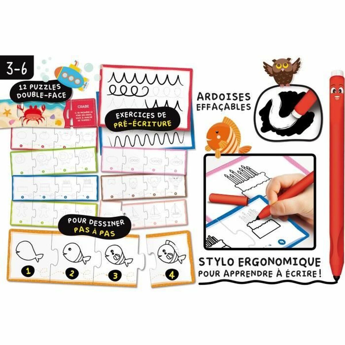Joc Educativ Lisciani Giochi École de Dessin (FR)
