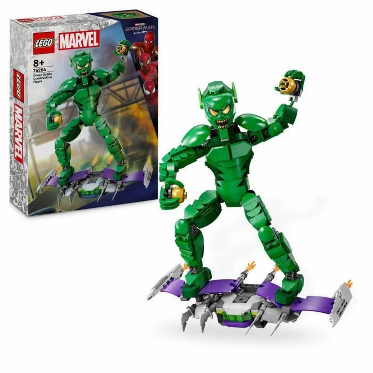 Set de Construcție Lego 76284 Green Goblin Multicolor 471 Piese