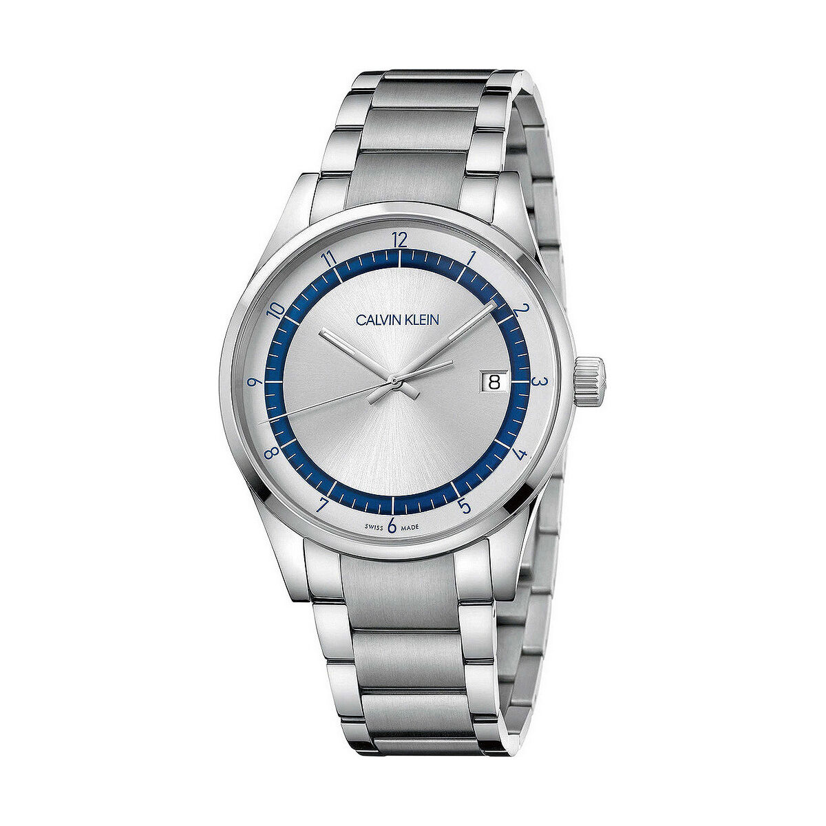 Ceas Bărbați Calvin Klein COMPLETION Argintiu (Ø 43 mm)