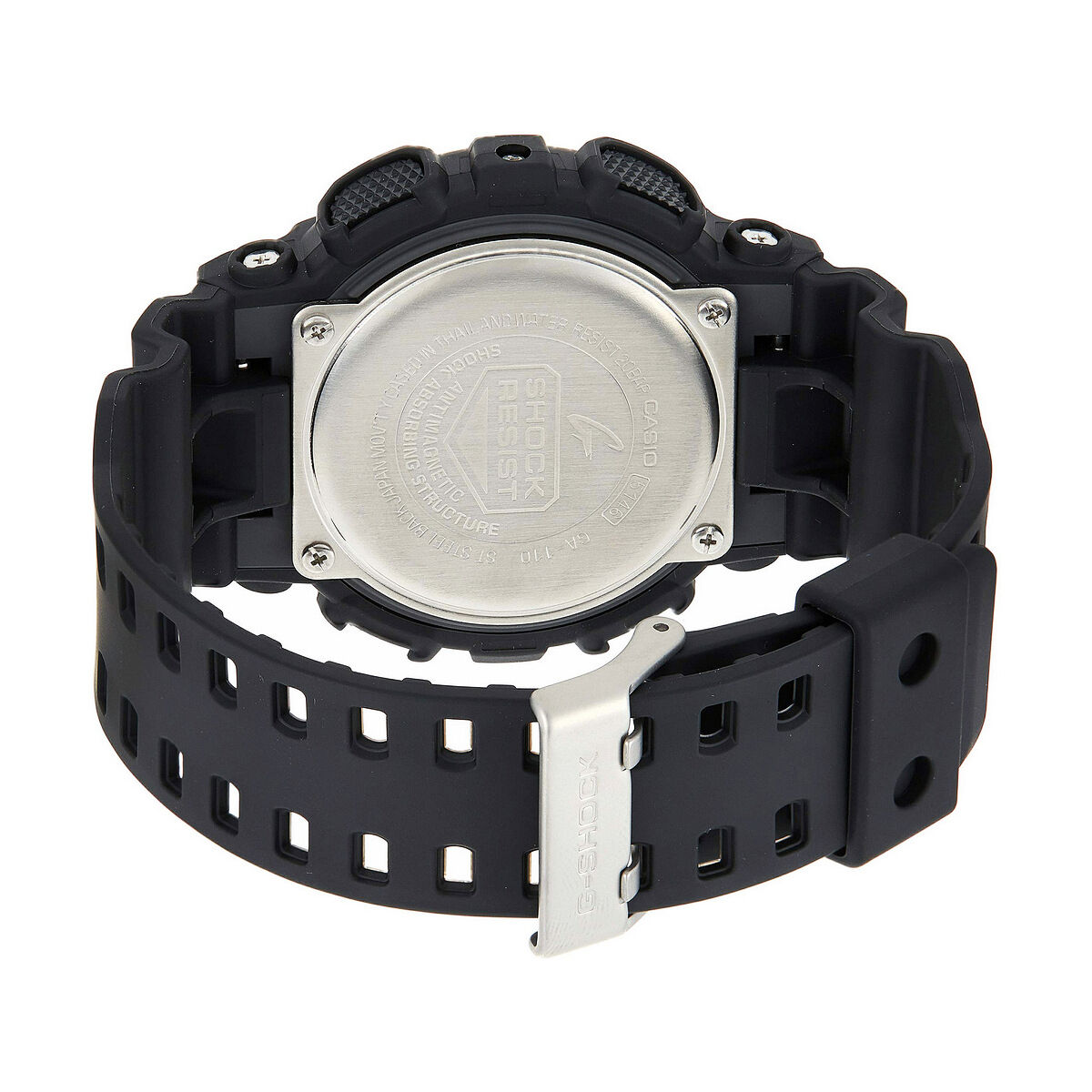Ceas Bărbați Casio G-Shock CLASSIC Negru Argintiu (Ø 55 mm)