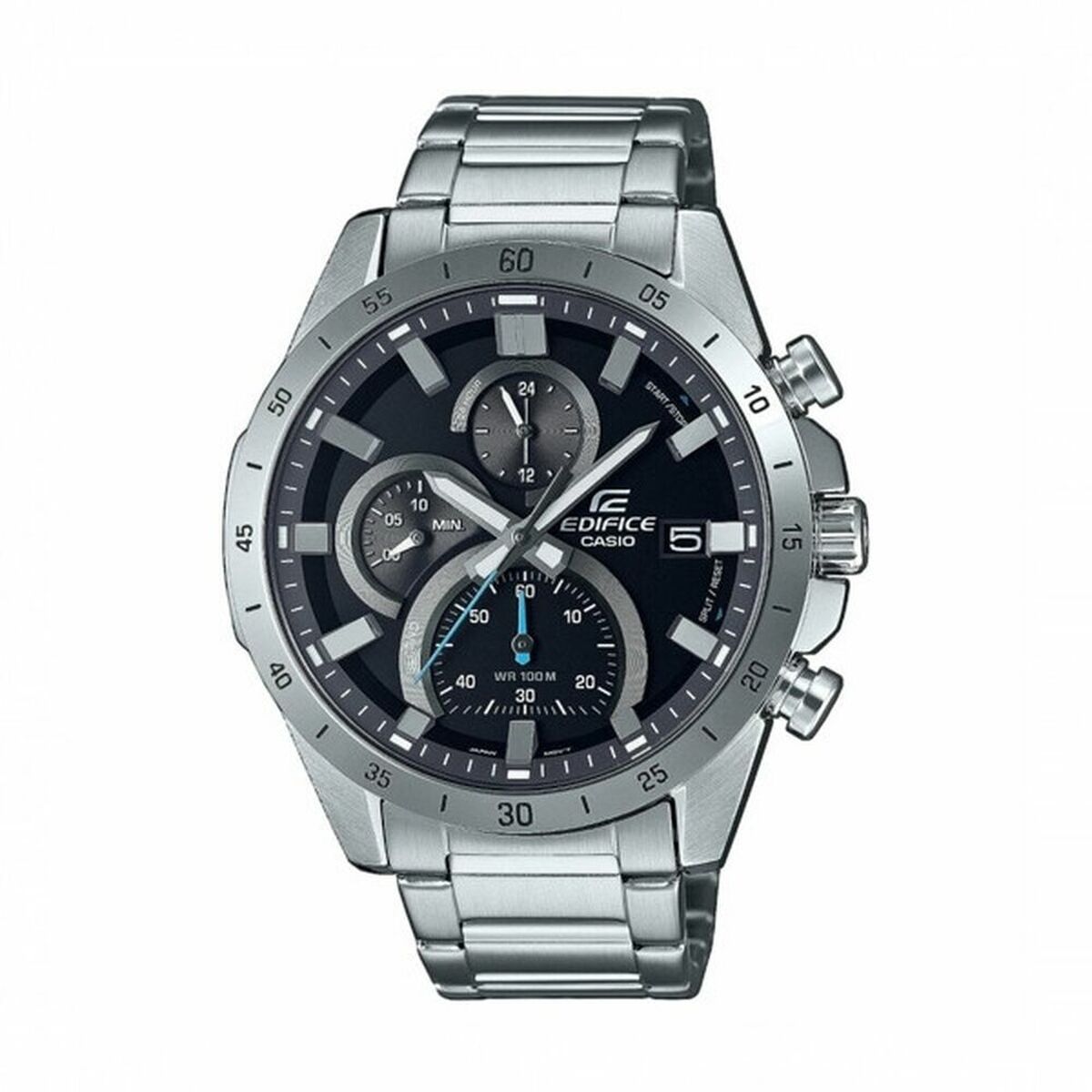 Ceas Bărbați Casio 3D INDEXES CHRONOGRAPH - BLACK Negru Argintiu (Ø 47 mm)