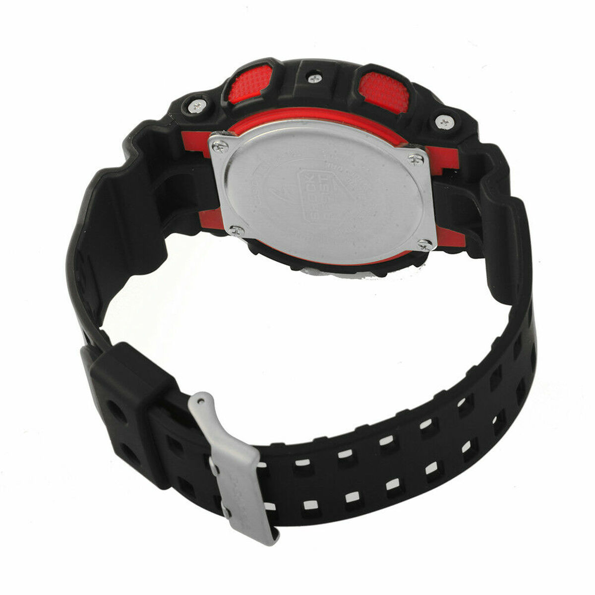 Ceas Bărbați Casio G-Shock GS BASIC Negru Roșu (Ø 51 mm)