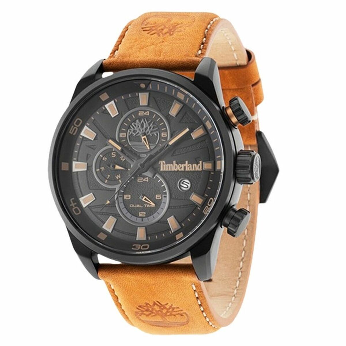 Ceas Bărbați Timberland TBL14816JLB02 Negru (Ø 46 mm)