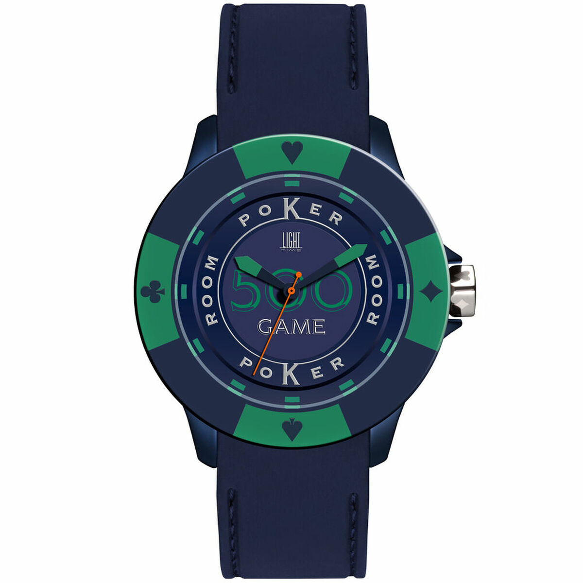 Ceas Unisex Light Time POKER (Ø 41 mm)