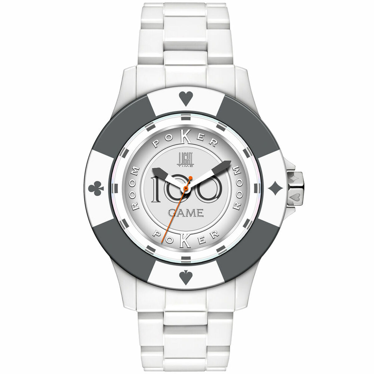 Ceas Unisex Light Time POKER (Ø 41 mm)