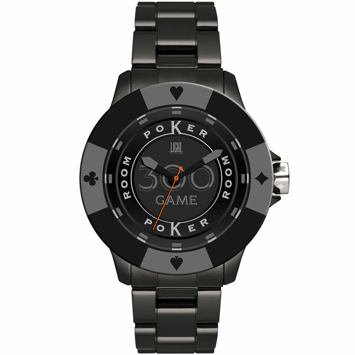 Ceas Unisex Light Time POKER (Ø 41 mm)