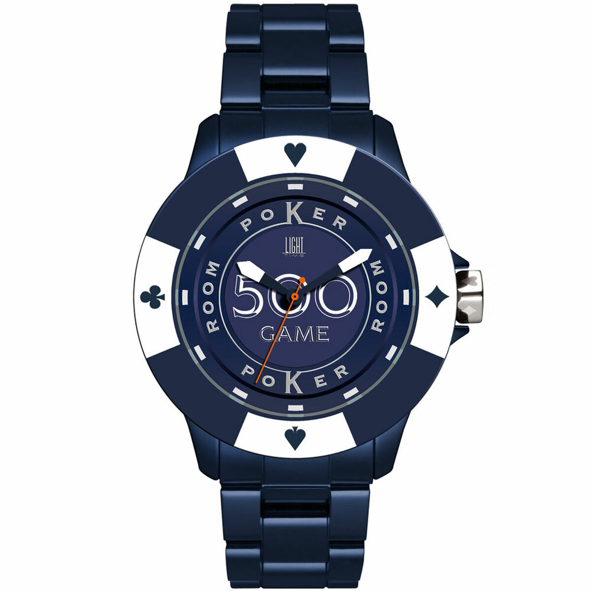 Ceas Unisex Light Time POKER (Ø 41 mm)