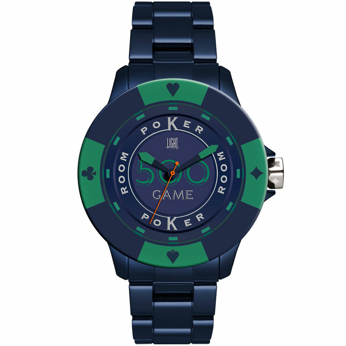 Ceas Unisex Light Time POKER (Ø 48 mm)