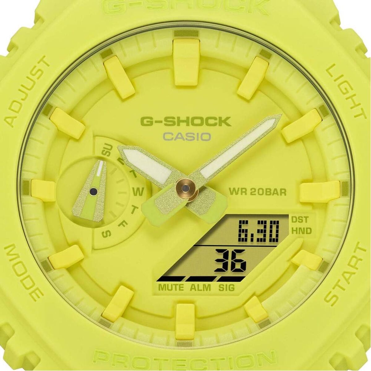 Ceas Unisex Casio G-Shock OAK - TONE ON TONE SERIE ***SPECIAL PRICE*** Galben (Ø 44,5 mm) (45,5 mm)