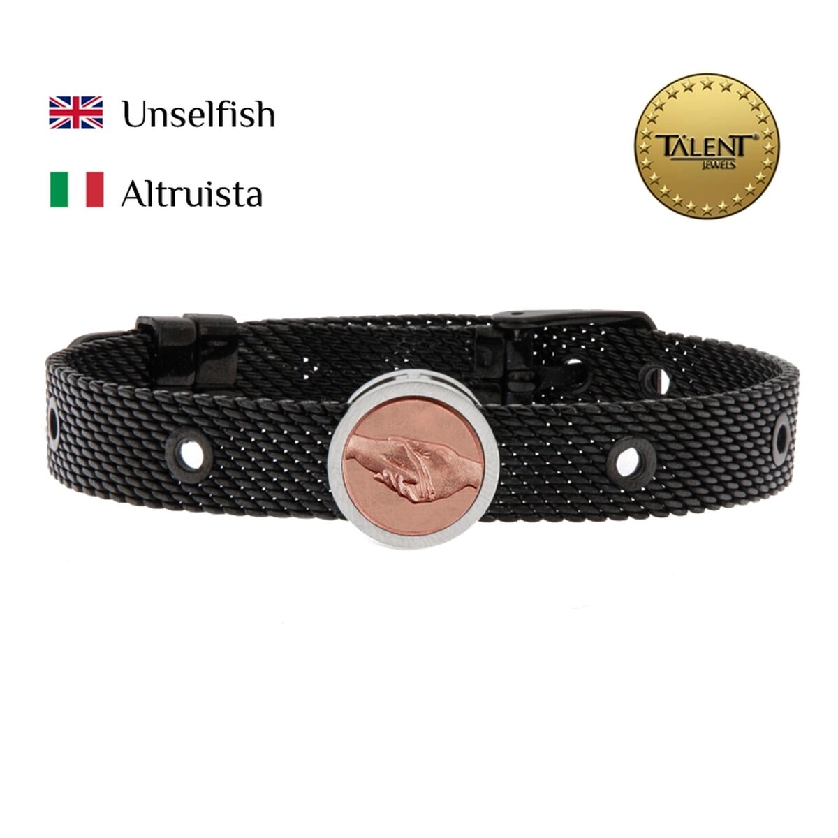 Brățară Unisex Unselfish Talent Jewels TJA-5-01-02-2-235 Negru