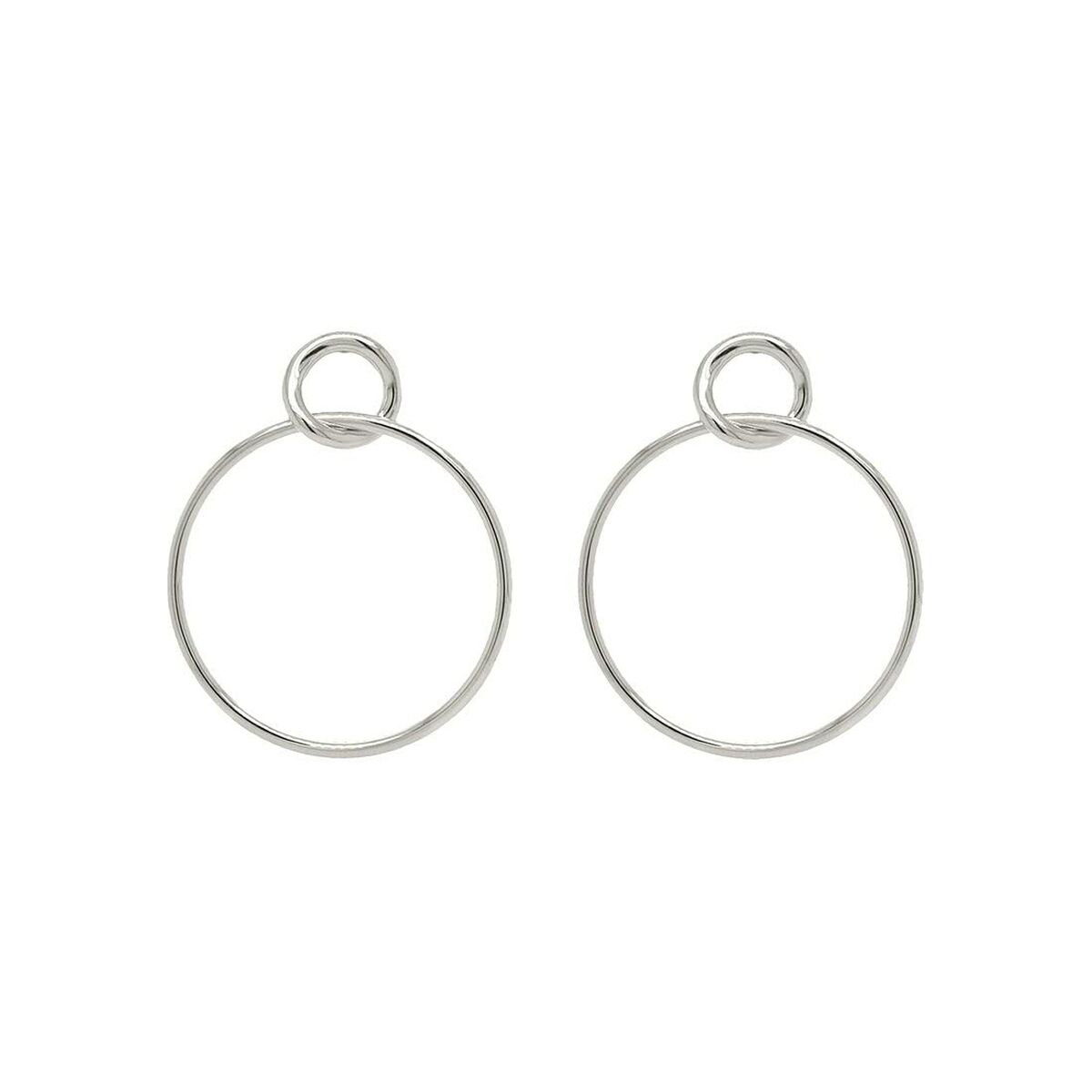 Cercei Damă 24KAE 42409S Argintiu