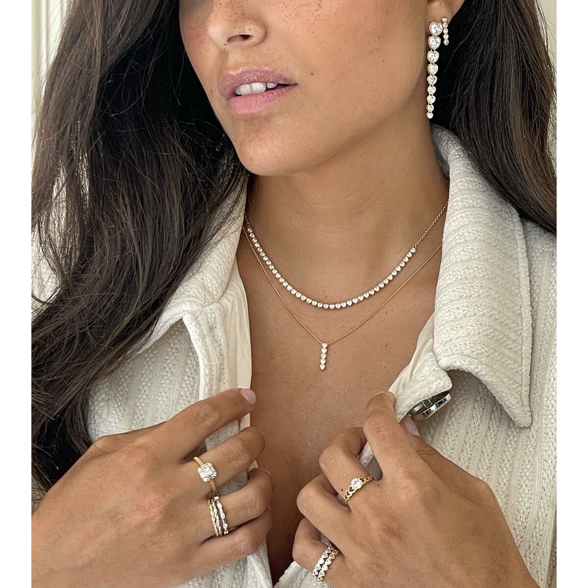 Cercei Damă 24KAE 42498Y Auriu*