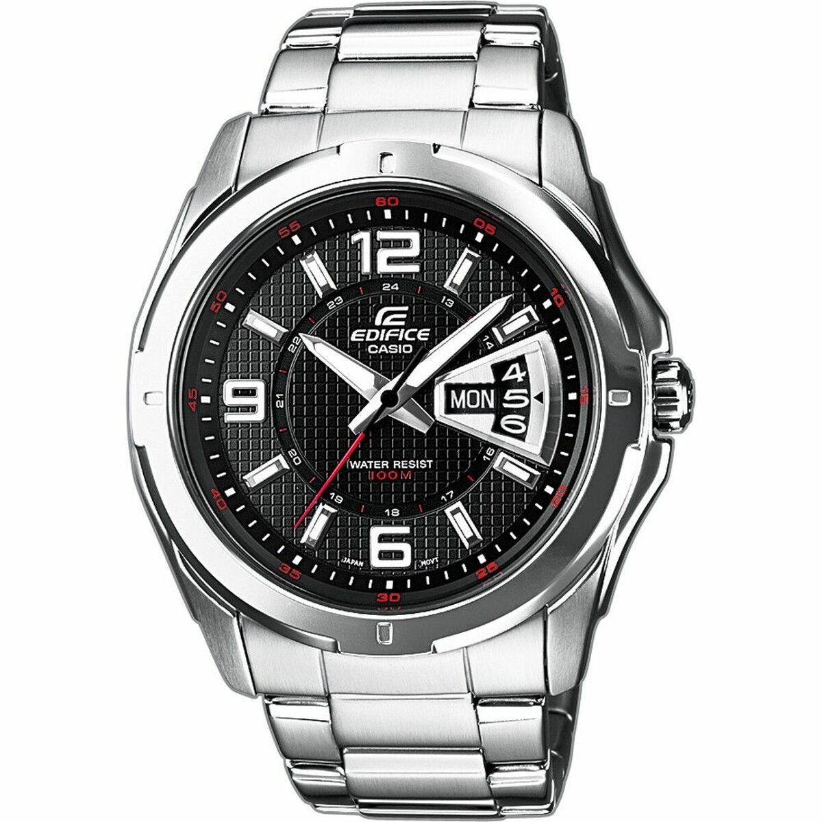 Ceas Bărbați Casio CLASSIC DAY DATE - BLACK Negru Argintiu (Ø 45 mm)