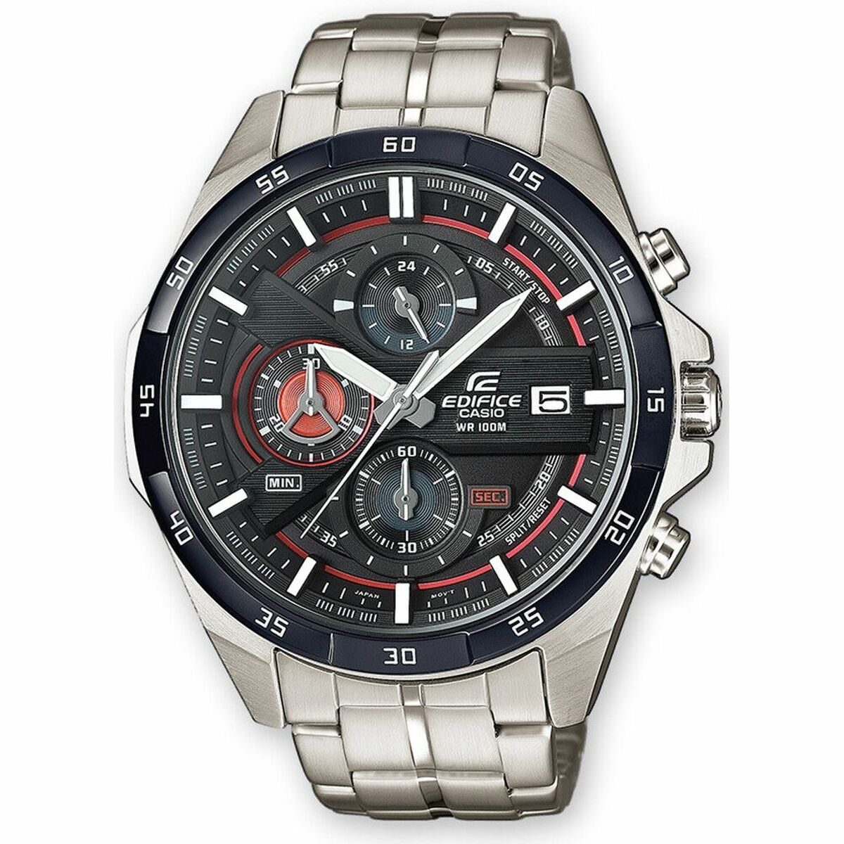 Ceas Bărbați Casio 556DB-1AVUEF Negru Argintiu