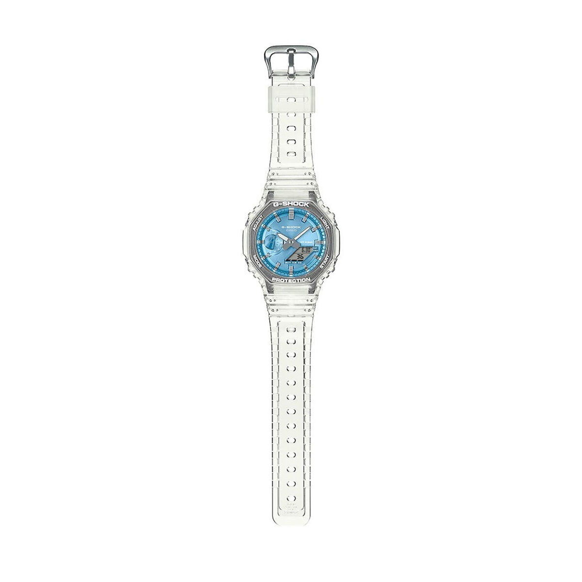 Ceas Bărbați Casio G-Shock BRIGHT METALLIC - LIGHT BLUE (Ø 44,5 mm)