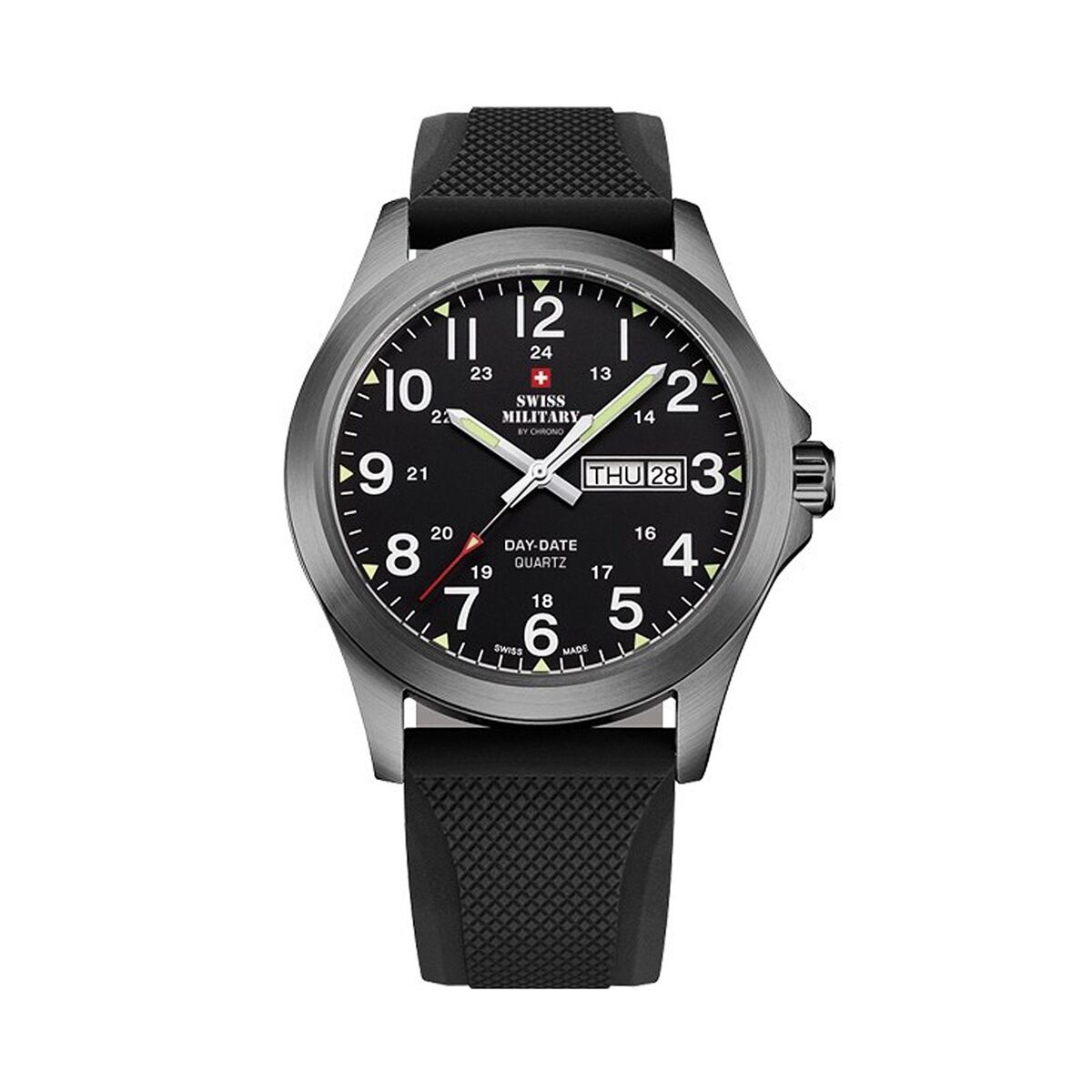Ceas Bărbați Swiss Military Chrono SMP36040.20 Negru