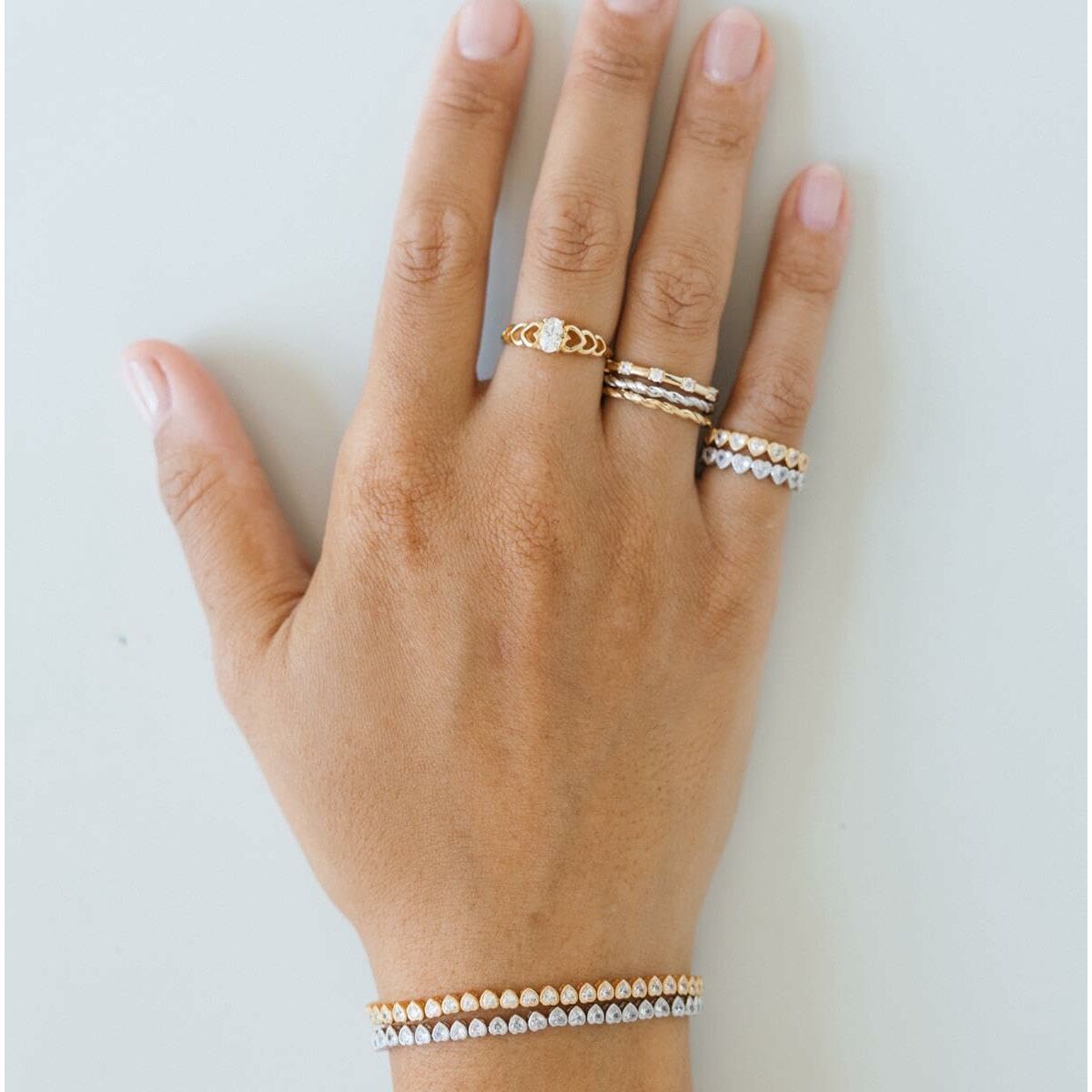 Inel Damă 24KAE 124141S/56 Argintiu 16