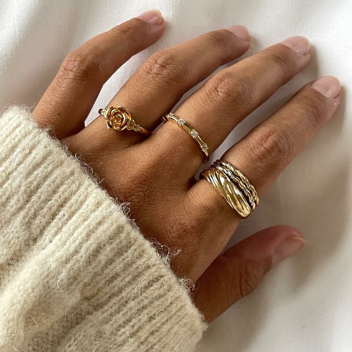 Inel Damă 24KAE 124142Y/54 Auriu* 14