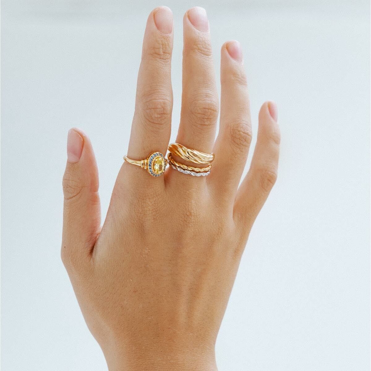 Inel Damă 24KAE 124138Y/54 Auriu* 14