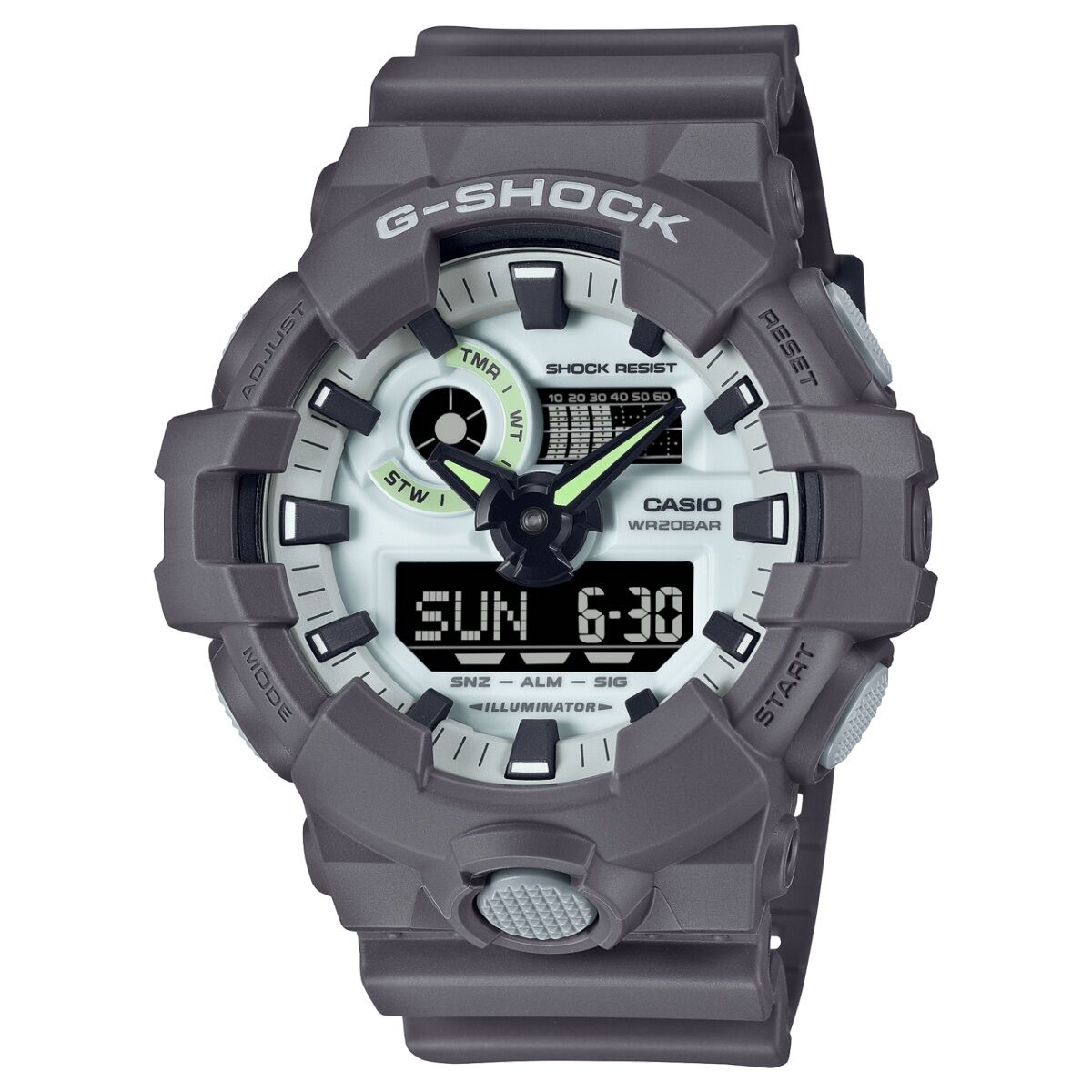 Ceas Bărbați Casio G-Shock OVERSIZED - HIDDEN GLOW SERIE (Ø 53,5 mm)