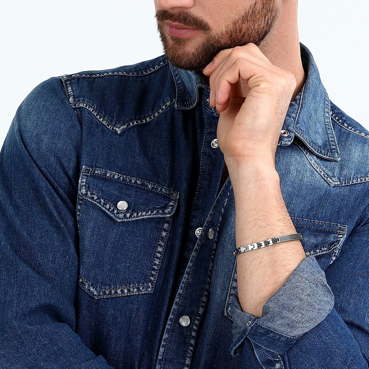 Brățară Bărbați Sector Argintiu