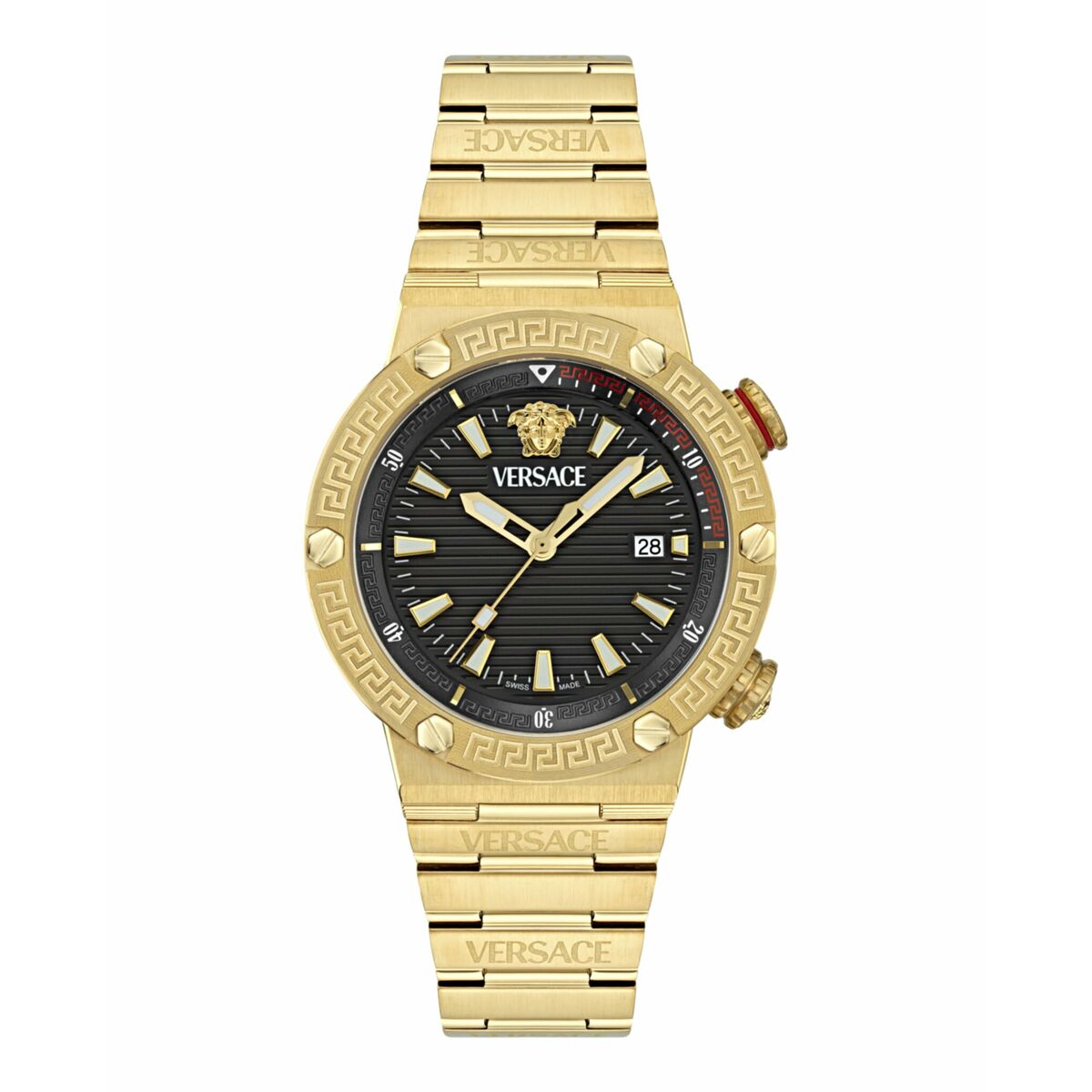 Ceas Bărbați Versace GRECA LOGO  3H (Ø 43 mm)