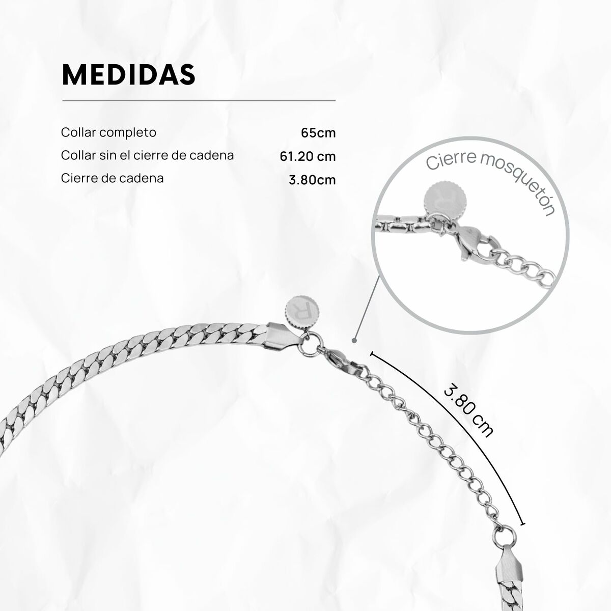 Colier Bărbați Radiant RH000266 Argintiu