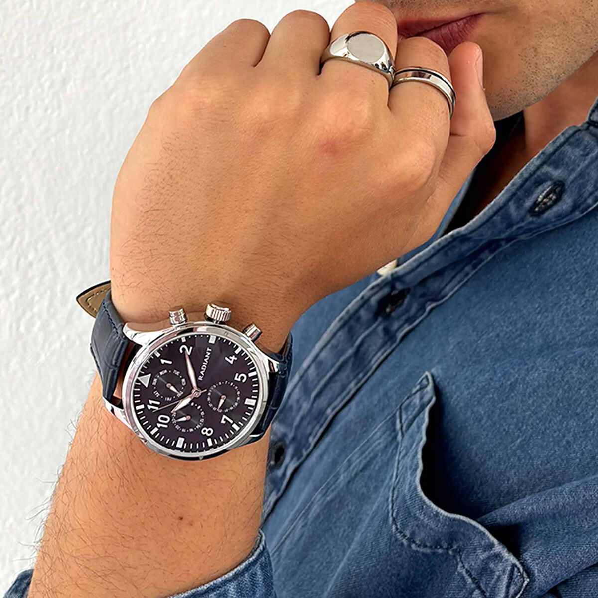 Inel Bărbați Radiant RH000144-22 Argintiu