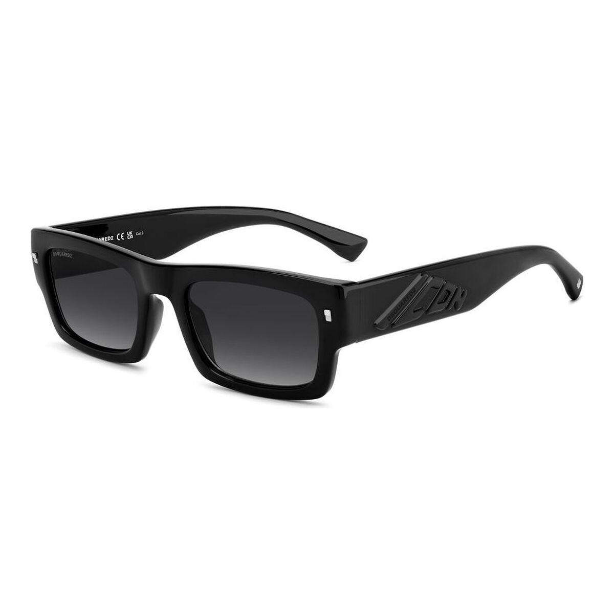 Ochelari de Soare Bărbați Dsquared2 ICON 0027_S Negru