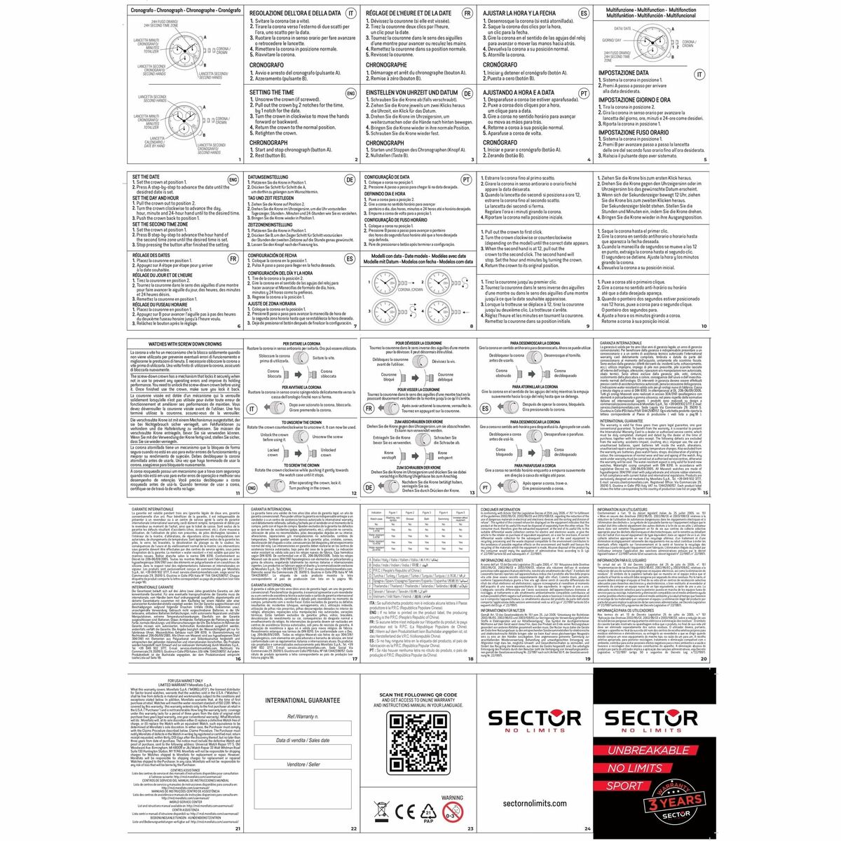 Ceas Bărbați Sector