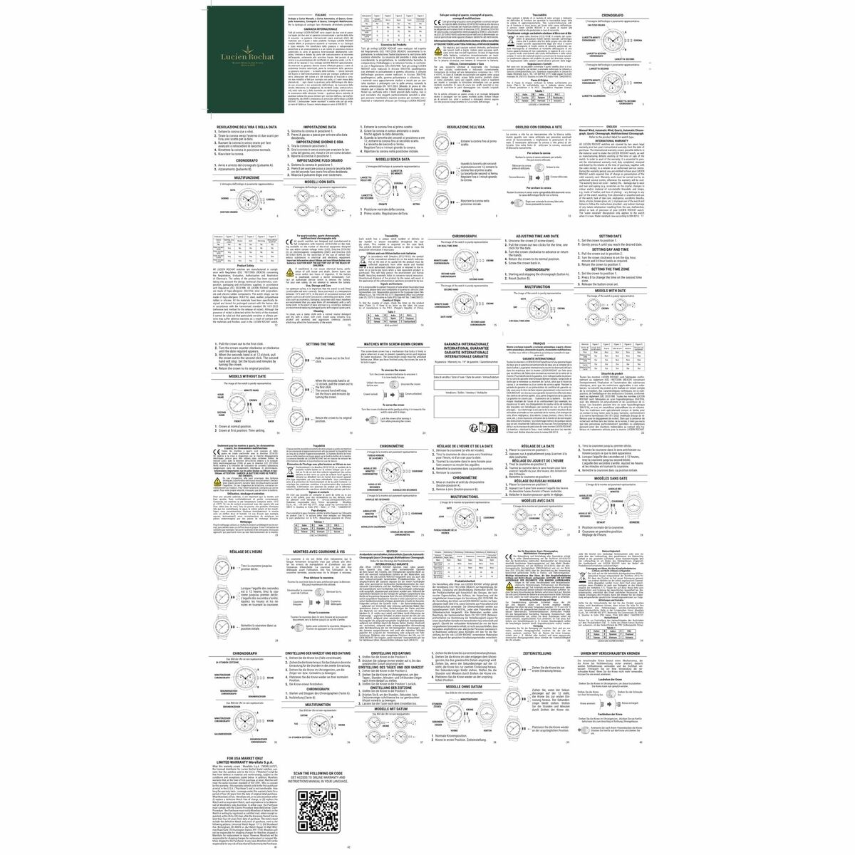 Ceas Damă Lucien Rochat (Ø 32 mm)