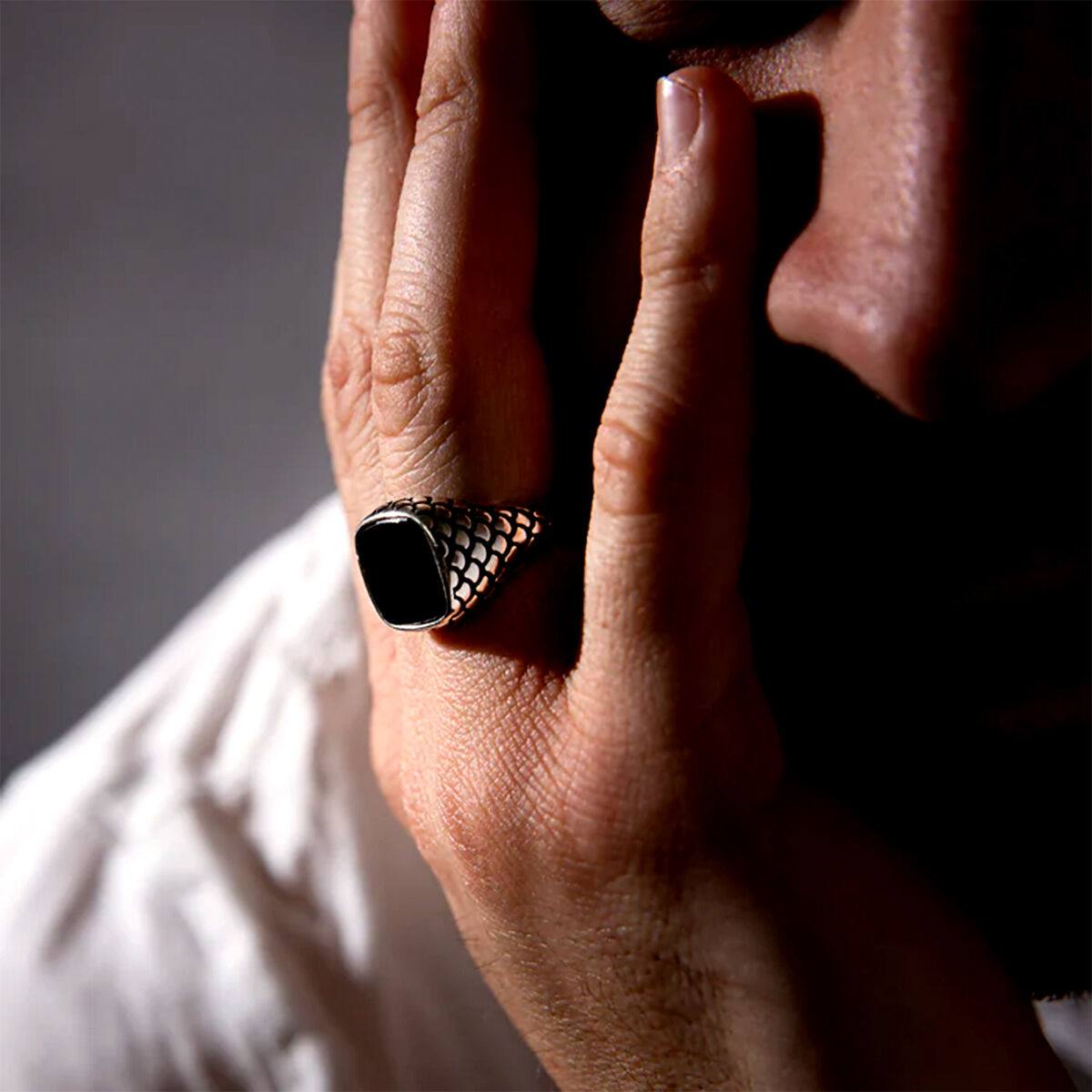 Inel Bărbați Albert M. WSOX00075.S-28 Negru 28