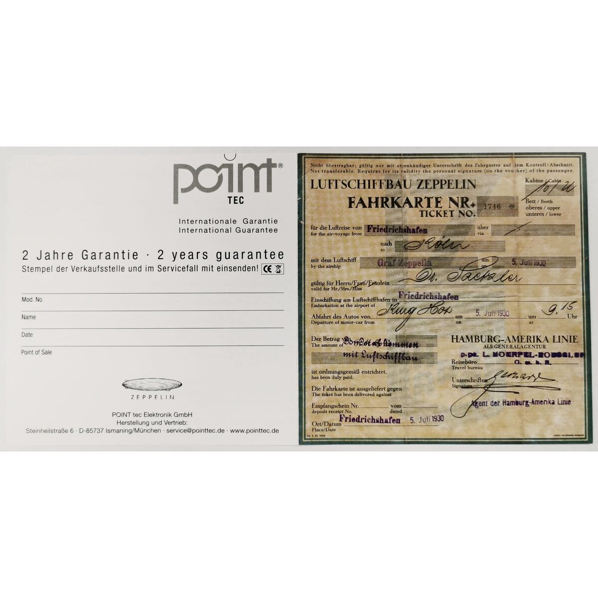 Ceas Bărbați Zeppelin 7668-3