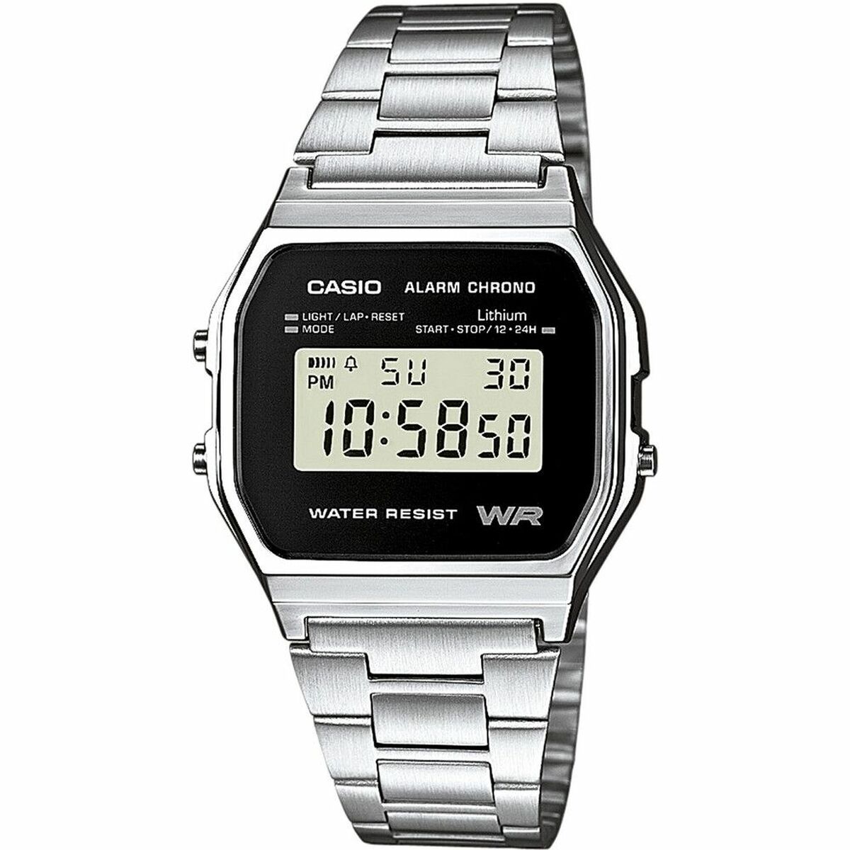 Ceas Damă Casio ICONIC - BLACK (Ø 33 mm)