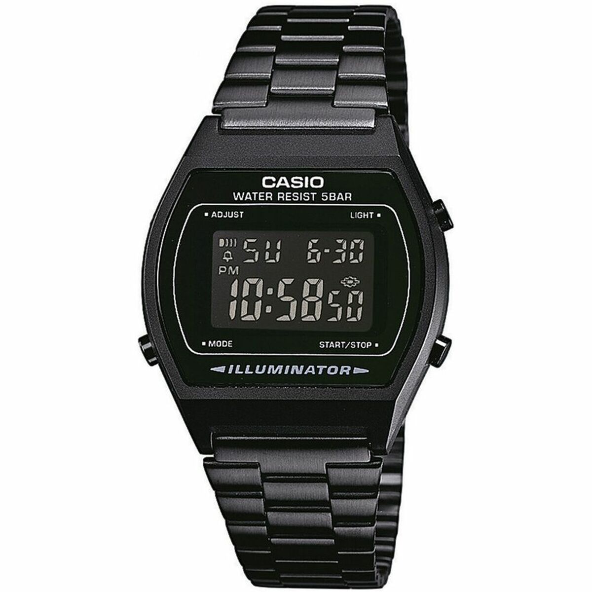 Ceas Bărbați Casio ILLUMINATOR BLACK Negru (Ø 35 mm)