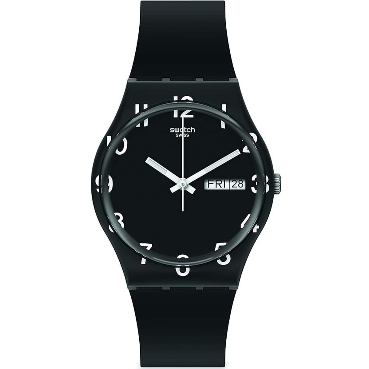 Ceas Damă Swatch OVER BLACK (Ø 34 mm)