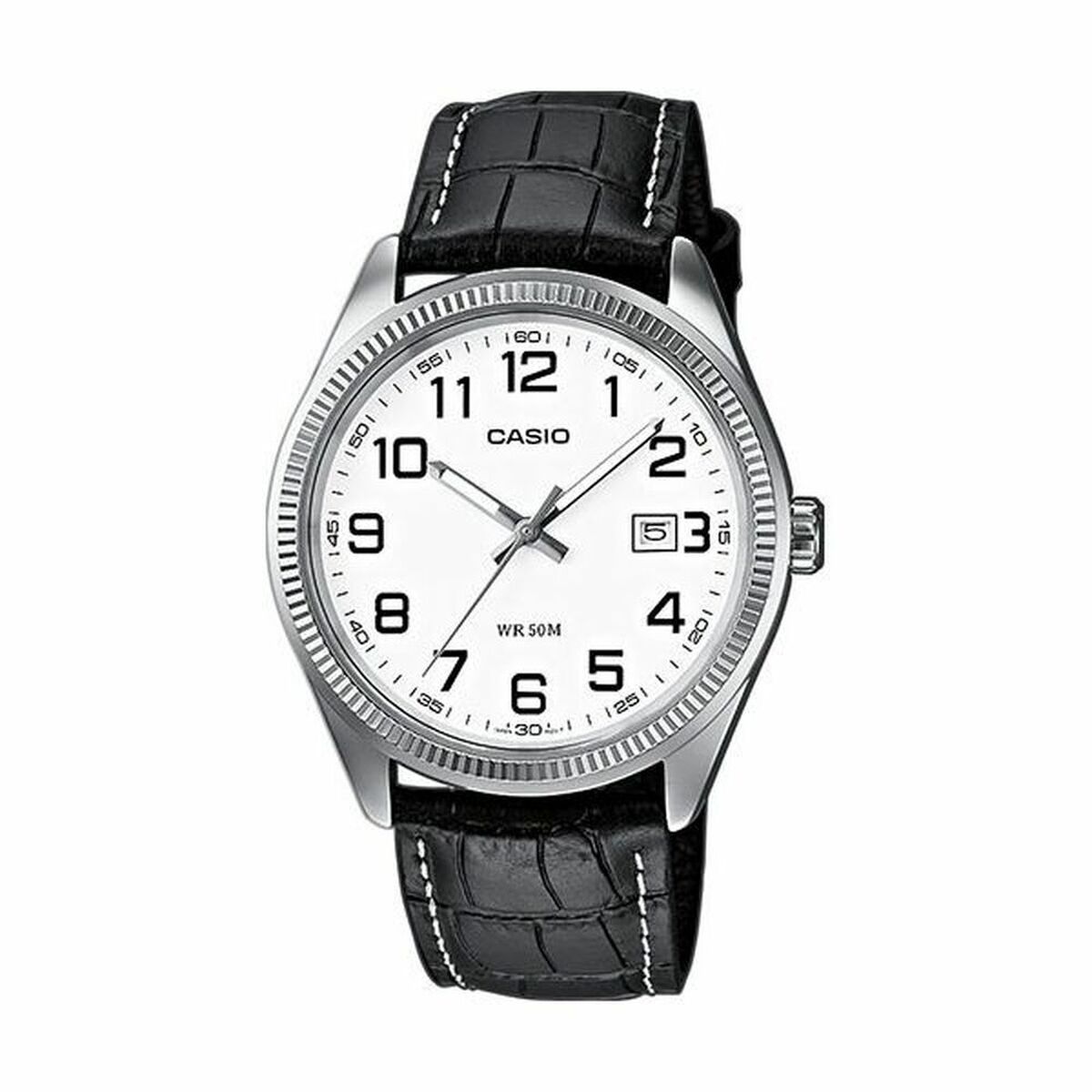 Ceas Bărbați Casio DATE Negru (Ø 40 mm) (Ø 39 mm)