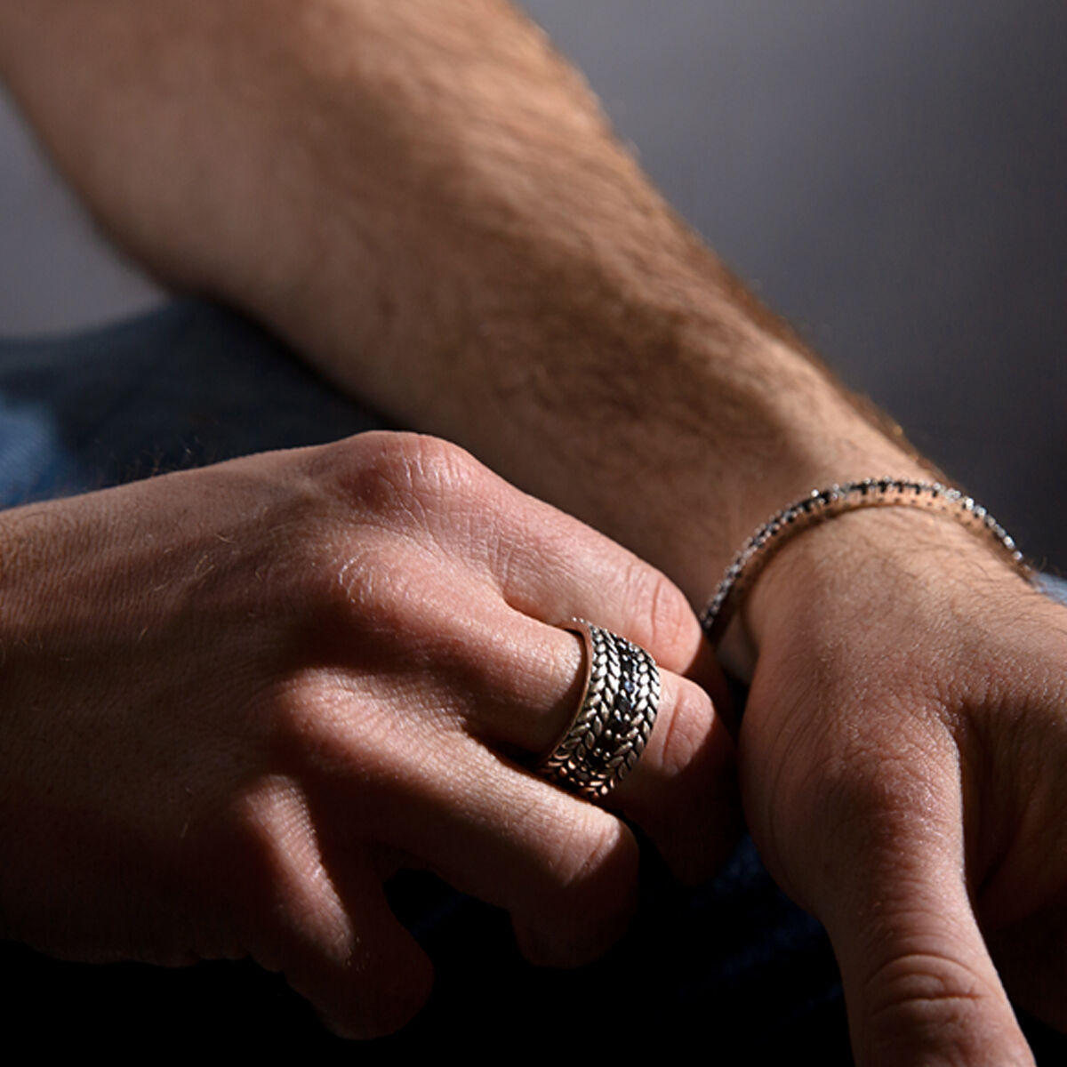 Inel Bărbați Albert M. WSOX00576.BS-24 24 Negru