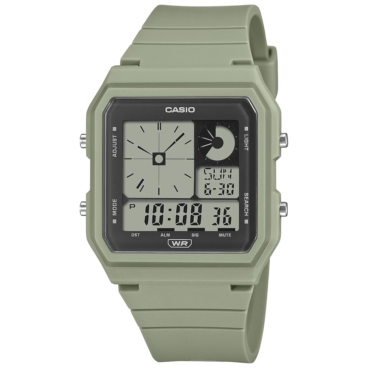 Ceas Unisex Casio POP - MILITARY GREEN (Ø 38 mm)