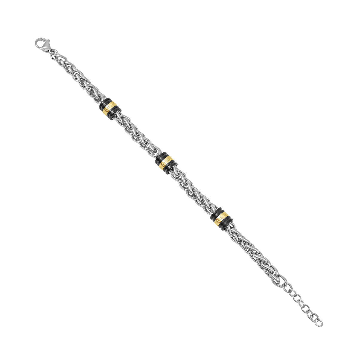 Brățară Bărbați Police PEAGB0078202 Argintiu