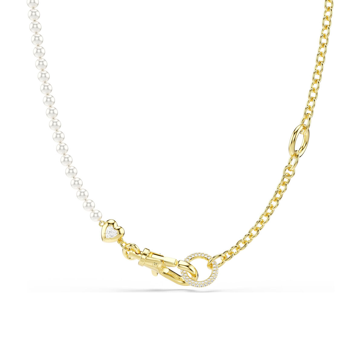 Colier Damă Swarovski 5742961 Alb Auriu*