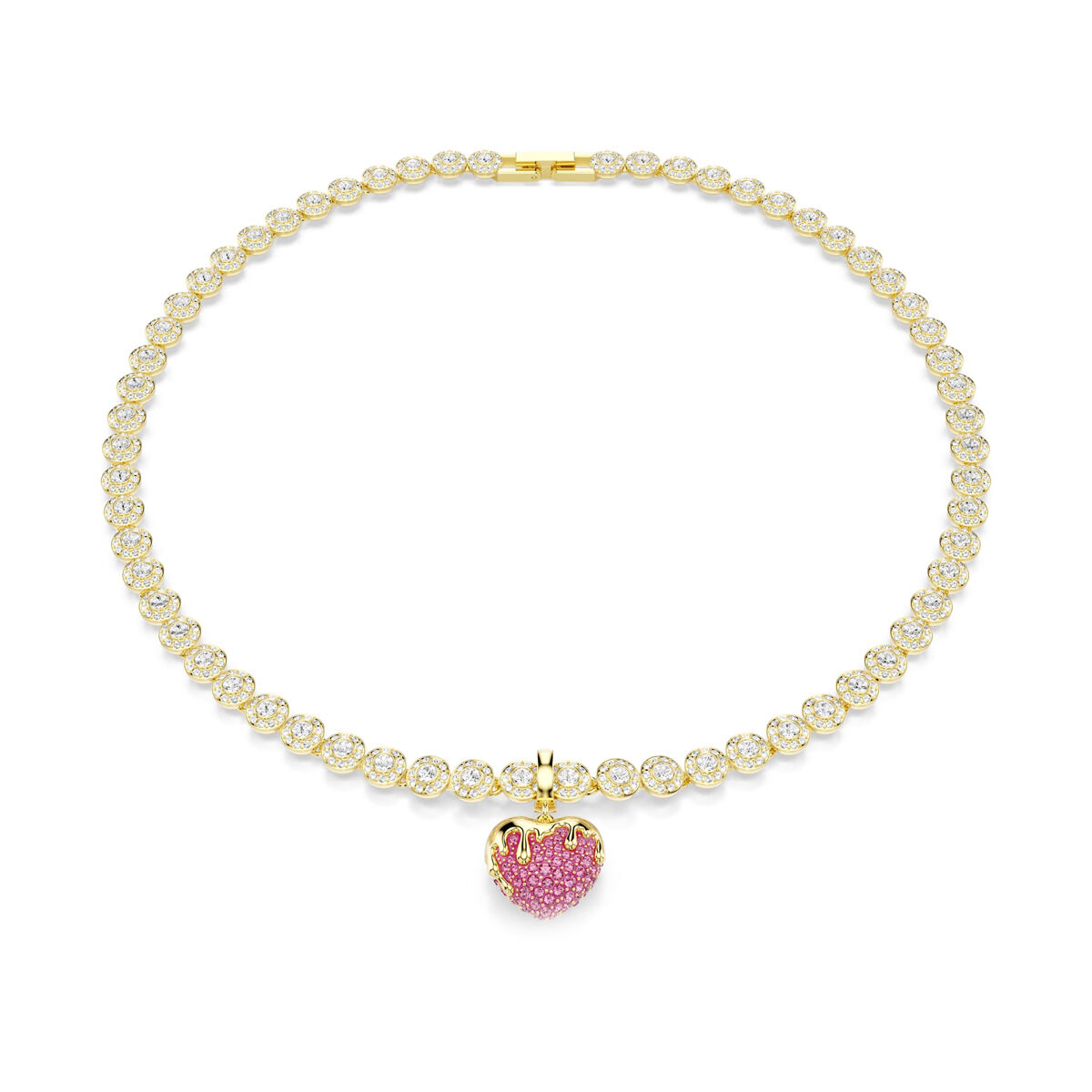 Mărgele Damă Swarovski 5742953 Roz Auriu*