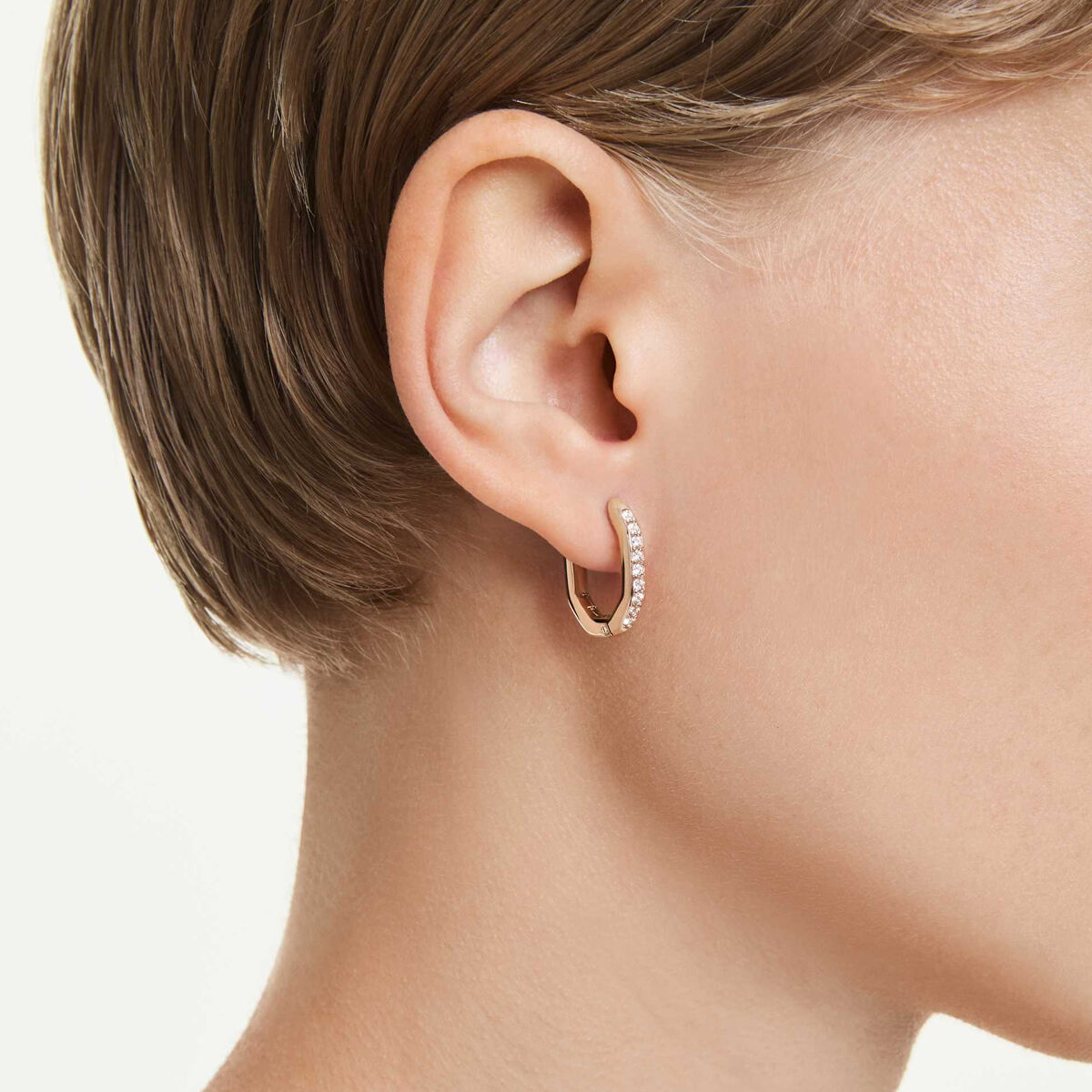 Cercei Damă Swarovski 5743798 Aur roz